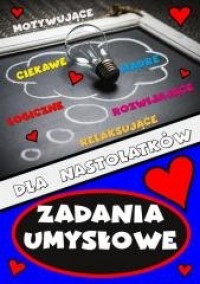 Zadania umysłowe dla nastolatków - okładka książki