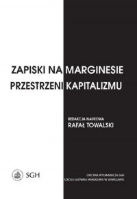 Zapiski na marginesie przestrzeni - okładka książki