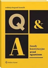 Zasady konstytucyjne Przed egzaminem - okładka książki