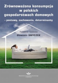 Zrównoważona konsumpcja w polskich - okłakda ebooka