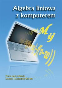 Algebra liniowa z komputerem - okłakda ebooka