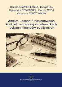 Analiza i ocena funkcjonowania - okłakda ebooka