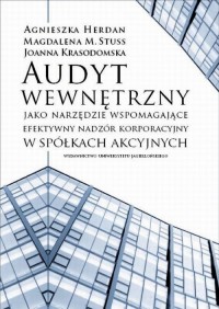 Audyt wewnętrzny jako narzędzie - okłakda ebooka