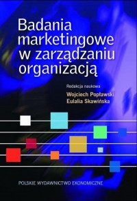 Badania marketingowe w zarządzaniu - okłakda ebooka