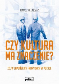 Czy kultura ma znaczenie? ZZL w - okłakda ebooka