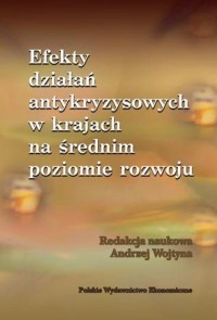 Efekty działań antykryzysowych - okłakda ebooka