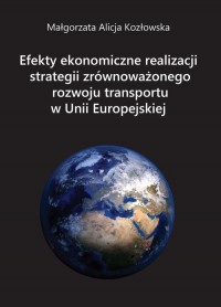 Efekty ekonomiczne realizacji strategii - okłakda ebooka