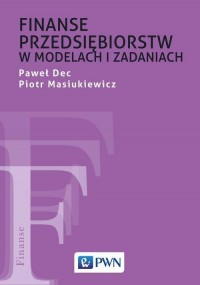 Finanse przedsiębiorstw w modelach - okłakda ebooka