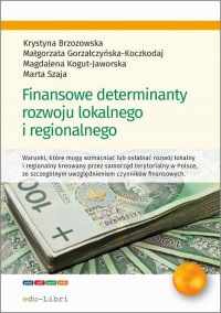 Finansowe determinanty rozwoju - okłakda ebooka