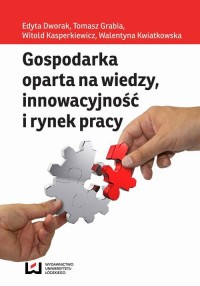 Gospodarka oparta na wiedzy innowacyjność - okłakda ebooka