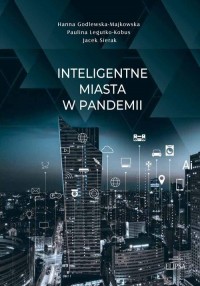 Inteligentne miasta w pandemii - okłakda ebooka