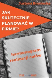 Jak skutecznie planować w firmie - okłakda ebooka