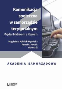 Komunikacja społeczna w samorządzie - okłakda ebooka