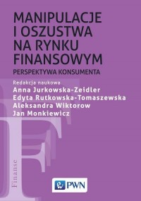 Manipulacje i oszustwa na rynku - okłakda ebooka