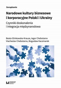 Narodowe kultury biznesowe i korporacyjne - okłakda ebooka