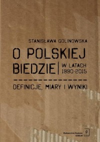 O polskiej biedzie w latach 1990-2015. - okłakda ebooka