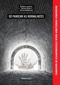 Od pandemii ku normalnosci - okłakda ebooka