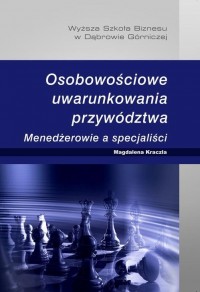 Osobowościowe uwarunkowania przywództwa. - okłakda ebooka