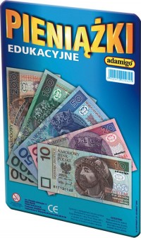 Pieniążki edukacyjne złote - zdjęcie zabawki, gry