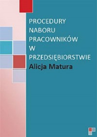 Procedury naboru pracowników w - okłakda ebooka