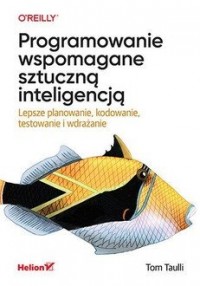 Programowanie wspomagane sztuczną - okładka książki