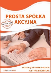 Prosta Spółka Akcyjna - okłakda ebooka