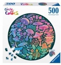 Puzzle 2D 500 Paleta kolorów. Grzyby - zdjęcie zabawki, gry