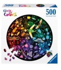 Puzzle 2D 500 Paleta kolorów. Insekty - zdjęcie zabawki, gry