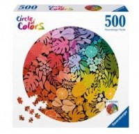 Puzzle 2D 500 Paleta kolorów. Tropiki - zdjęcie zabawki, gry