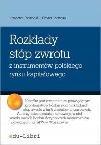 Rozkłady stóp zwrotu z instrumentów - okłakda ebooka