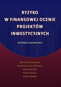 Ryzyko w finansowej ocenie projektów - okłakda ebooka