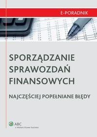 Sporządzanie sprawozdań finansowych - okłakda ebooka