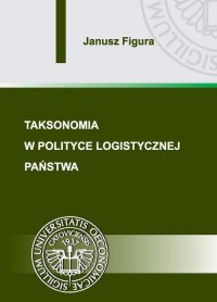 Taksonomia w polityce logistycznej - okłakda ebooka