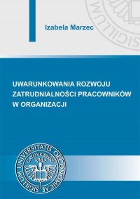 Uwarunkowania rozwoju zatrudnialności - okłakda ebooka