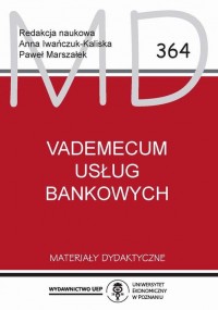 Vademecum usług bankowych - okłakda ebooka