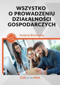 Wszystko o prowadzeniu działalności - okłakda ebooka