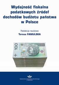 Wydajność fiskalna podatkowych - okłakda ebooka