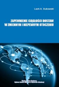 Zapewnienie ciągłości dostaw w - okłakda ebooka