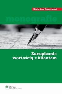 Zarządzanie wartością z klientem - okłakda ebooka