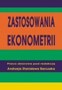 Zastosowania ekonometrii - okłakda ebooka