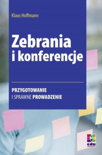 Zebrania i konferencje. Jak usprawnić - okłakda ebooka