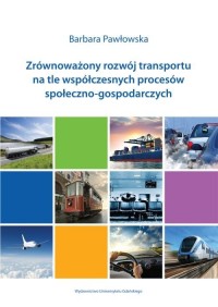 Zrównoważony rozwój transportu - okłakda ebooka