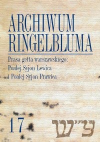 Archiwum Ringelbluma. Konspiracyjne - okłakda ebooka