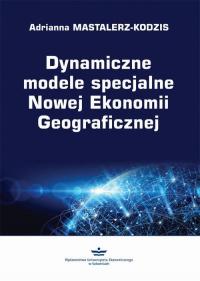 Dynamiczne modele specjalne Nowej - okłakda ebooka