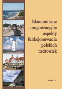 Ekonomiczne i organizacyjne aspekty - okłakda ebooka