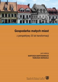 Gospodarka małych miast z perspektywy - okłakda ebooka