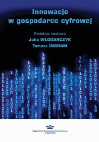 Innowacje w gospodarce cyfrowej - okłakda ebooka