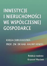 Inwestycje i nieruchomości we współczesnej - okłakda ebooka