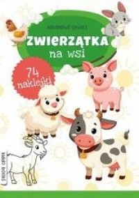 Kolorowe chwile. Zwierzątka na - okładka książki