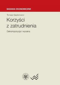 Korzyści z zatrudnienia. Dekompozycja - okłakda ebooka